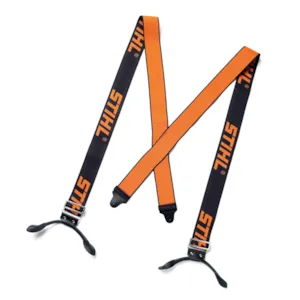 Buksesele med stropper orange