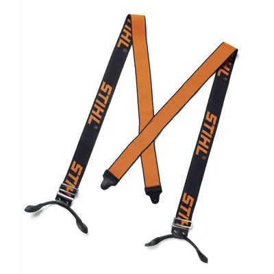 Buksesele med stropper orange