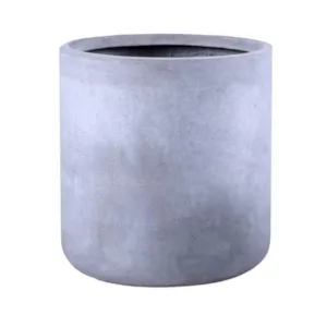 Blomsterpotte Fiberclay grå H32,5 D33,5