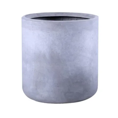 Blomsterpotte Fiberclay grå H32,5 D33,5