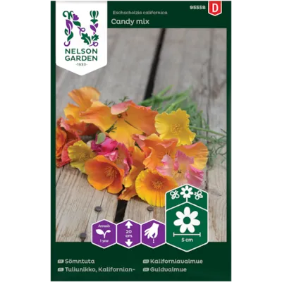 Frø kaliforniavalmue Candy mix