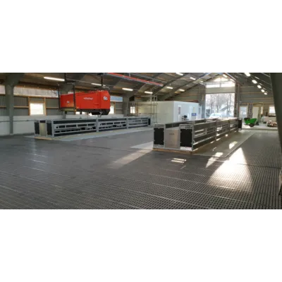 Fôrkasse 2 m for sau med 2 stk luker, bilde 2