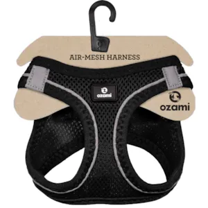 Hundesele Air Mesh svart
