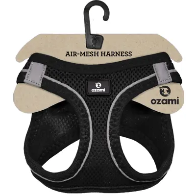 Hundesele Air Mesh svart