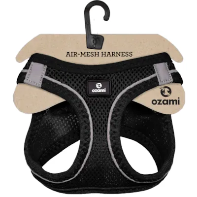 Hundesele Air Mesh svart