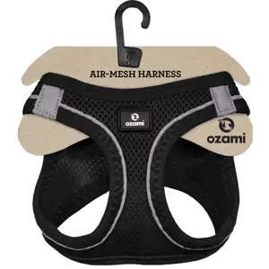 Hundesele Air Mesh svart