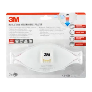 Støvmaske 9332C2 FFP3 FIN 2 stk