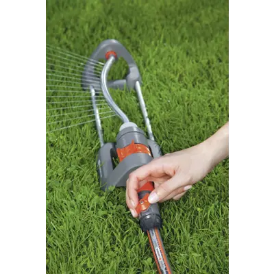 Slangekobling med ventil