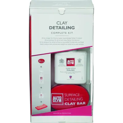 Lakkbehandlingssett Clay Detailing, bilde 2