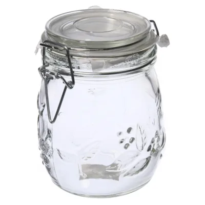 Syltetøyglass med vippelokk 0,75 L