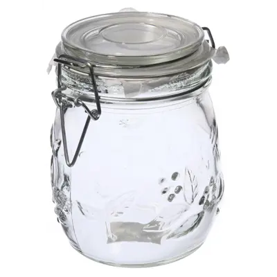 Syltetøyglass med vippelokk 0,75 L