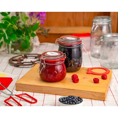 Syltetøyglass med vippelokk 0,75 L, bilde 4