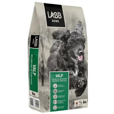 Hundefôr Valp mellom- og store raser 6 kg