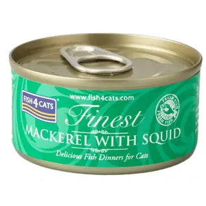 Våtfôr Finest makrell med akkar 70 g