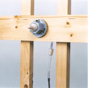 Drikkeslange for lam med ventil