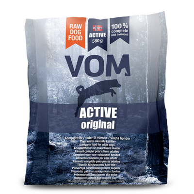 Fullfôr Active kjøttboller frosset 560 g