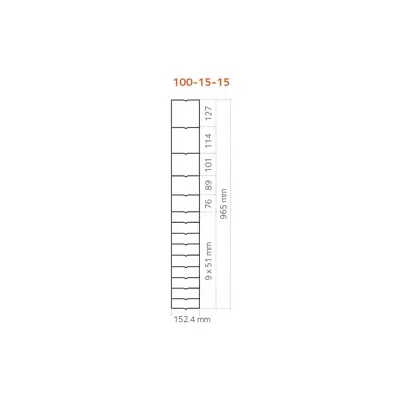 Lammenetting 100-15-15, 3 mm 100 m, bilde 3