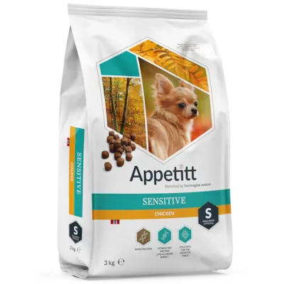 Hundefôr Sensitive Chicken Small Breed 3 kg