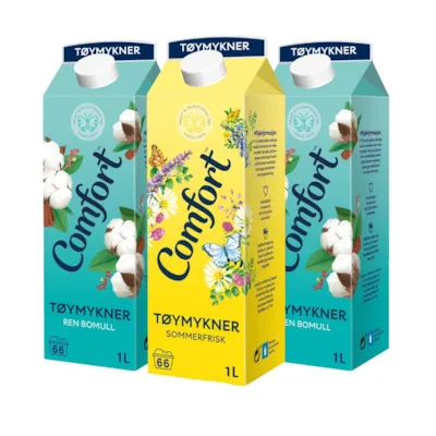 Tøymykner kit 2 Ren Bomull og 1 Sommerfrisk