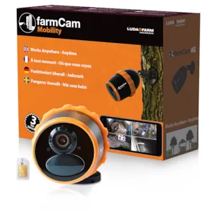 Overvåkningskamera Farmcam 4G + solcellepanel