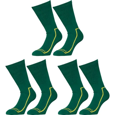 Ullsokker merino Korn grønn 3 pk, bilde 2