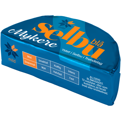 Selbu Blå Mykere 140 g, bilde 3