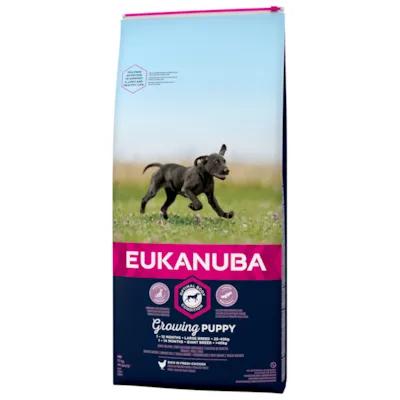 Hundefôr Growing Puppy Large Breed 15 kg