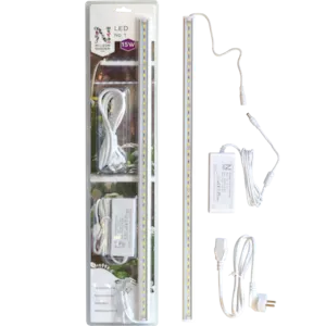 Plantelys LED 15W med adapter