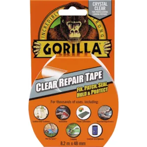 Reparasjonstape klar 48 mm x 8,2 m