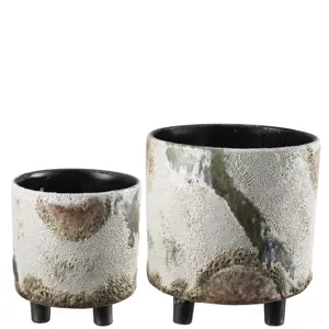Blomsterpotte Daniel sett à 2 stk beige