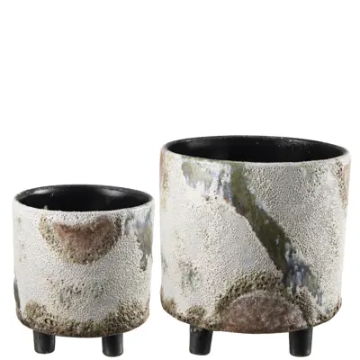 Blomsterpotte Daniel sett à 2 stk beige