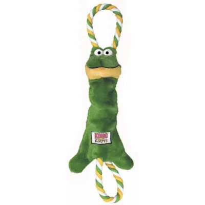 Hundeleke Tugger Knots frosk