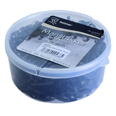 Manstrikk svart 450 stk