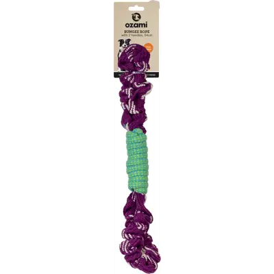 Hundeleke tau med strikk