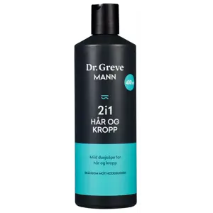 Mann 2i1 hår og kropp 400 ml