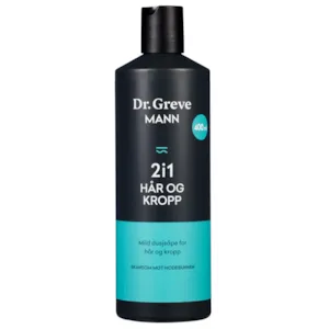 Mann 2i1 hår og kropp 400 ml