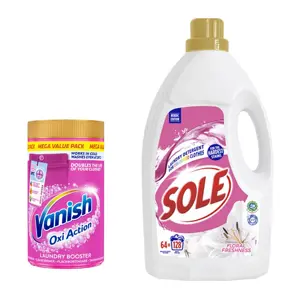 Flekkfjerner og vaskemiddel Kit