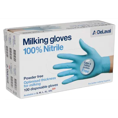 Engangshansker Nitril 100 stk