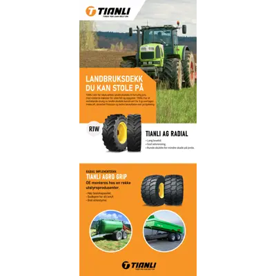 480/65R28 AG-R 136D traktordekk, bilde 4