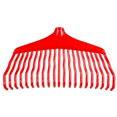 Solør hode til plenrive rød