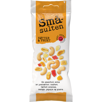 Småsulten Nøtter & Frukt 60 g