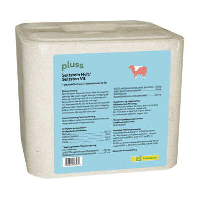 Saltstein hvit 10 kg