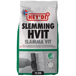 Slemming hvit 15 kg