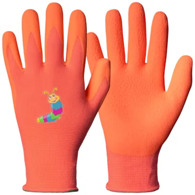 Hagehansker barn rosa