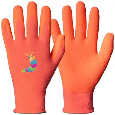 Hagehansker barn rosa