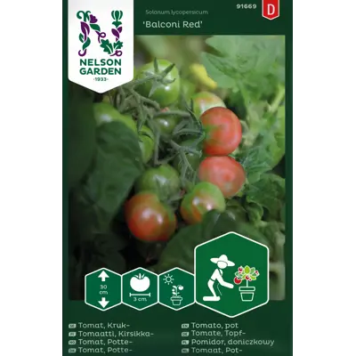 Frø cherrytomat potte Balconi Red