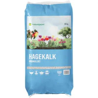 Hagekalk granulert 20 kg