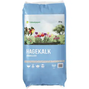Hagekalk granulert 20 kg
