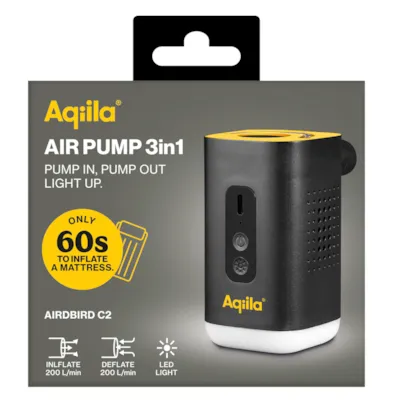 Luftpumpe 3-i-1 Airbird C2, bilde 2