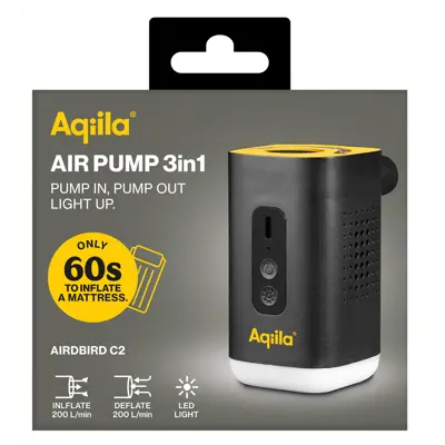 Luftpumpe 3-i-1 Airbird C2, bilde 2